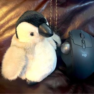 Baby Emperors Penguin Plushie Very Soft  And Cuddly